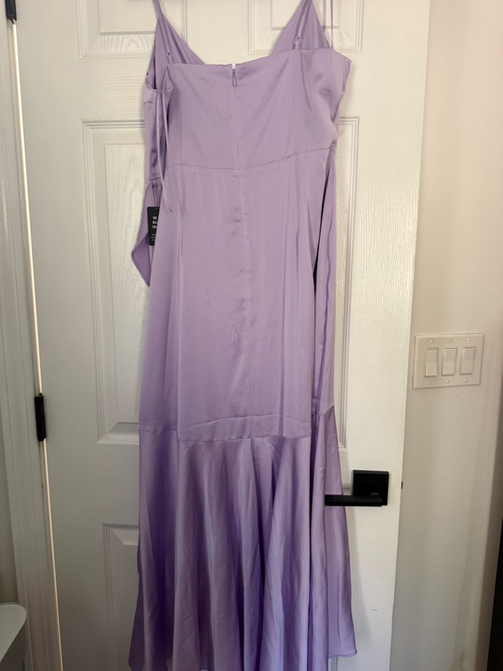 Express Lavender High-Low Ruffle Skirt - Picture 4 of 4